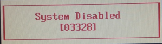 gateway system disabled