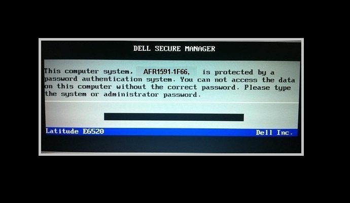 unlock dell laptop with with 1f66